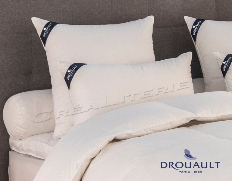 oreiller trio Baronesse en duvet de canard - confort ferme oreiller trio Baronesse en duvet de canard - confort ferme